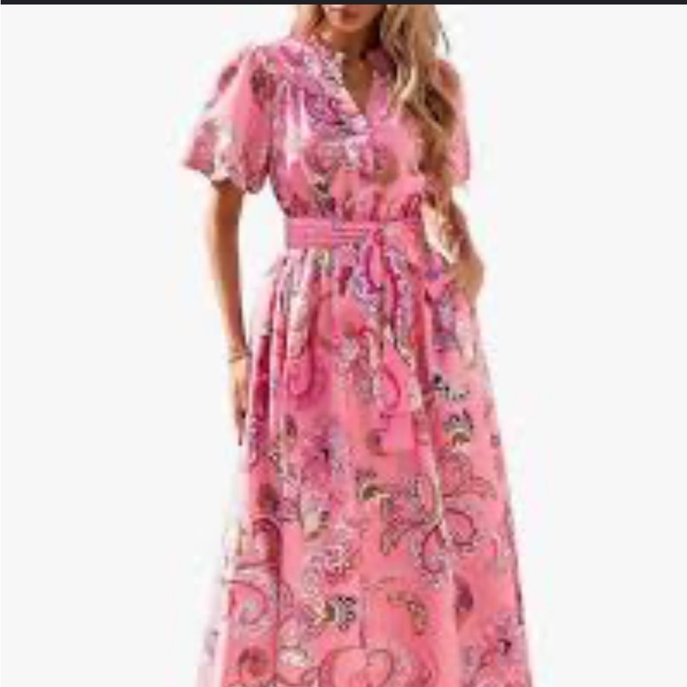 CHIC BOHO MAXI DRESS - SIZE XL